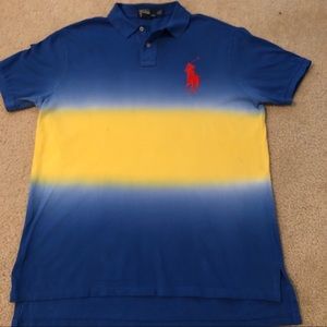 Polo by Ralph Lauren tie dye polo shirt